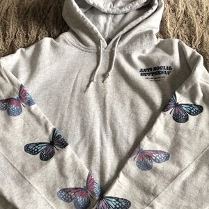 Anti-Social Butterfly Hoodie 🦋